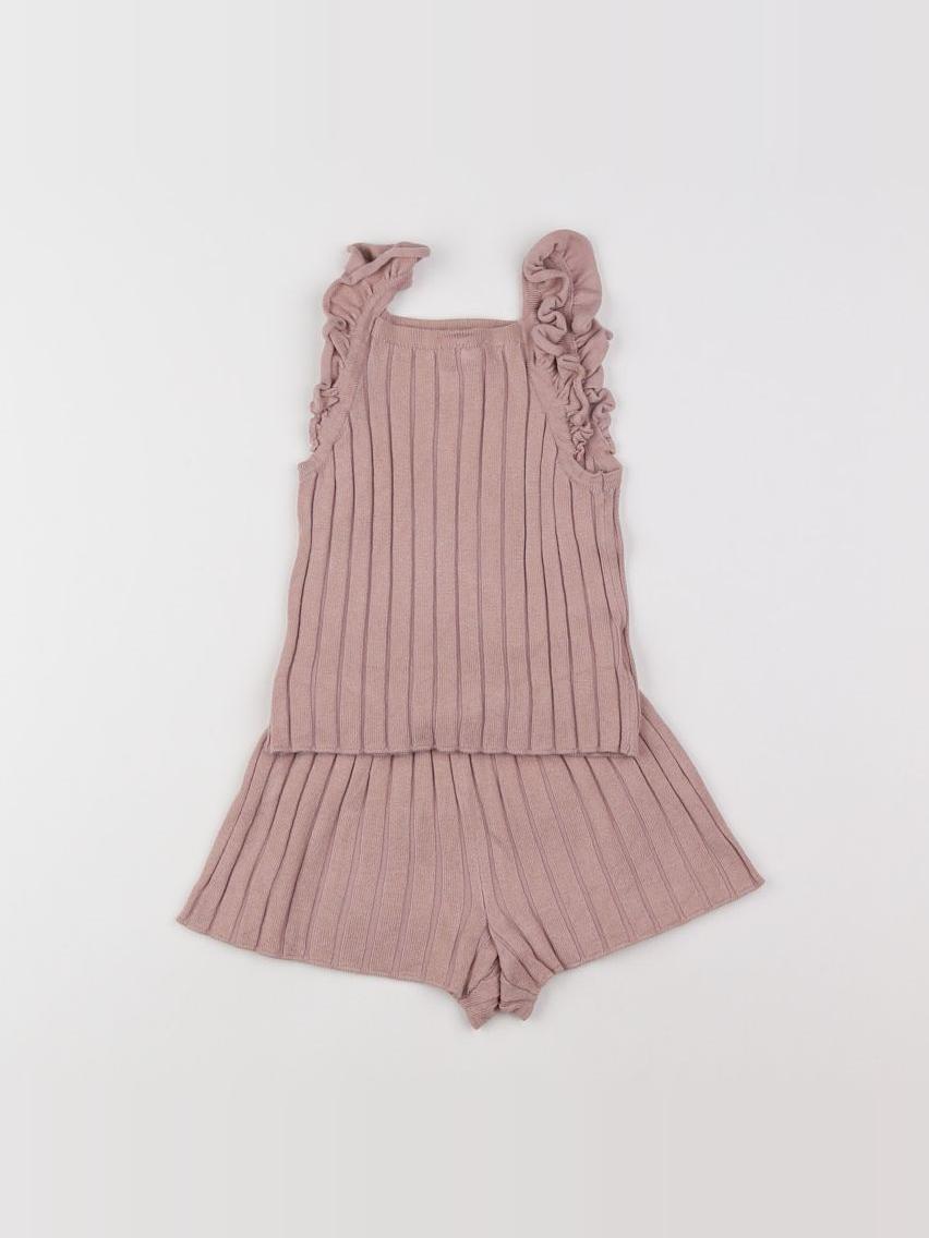 Ensemble rose CADET ROUSSELLE 12 mois vêtements enfant d